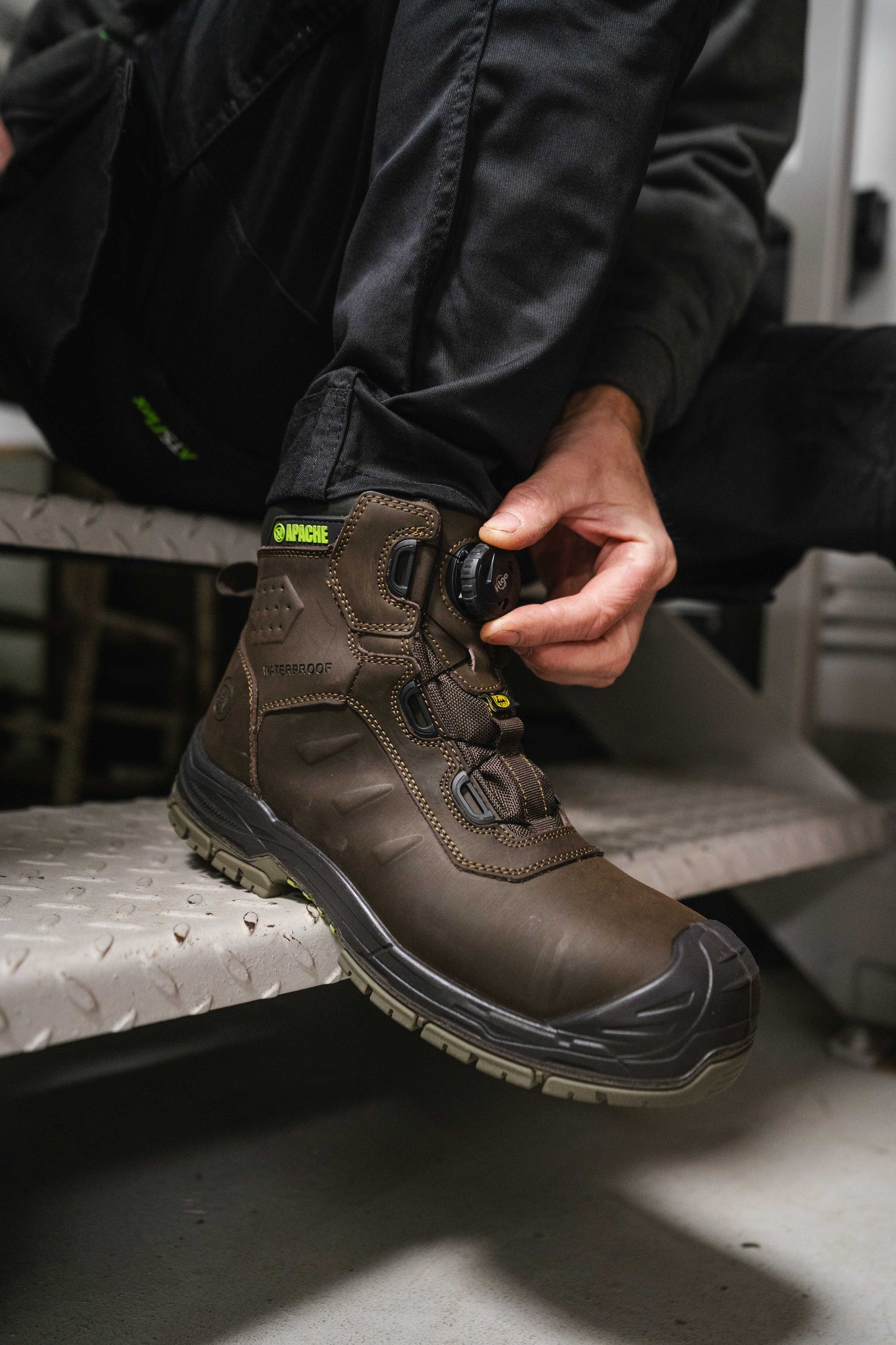 Apache Churchill Waterproof Lace-less Boot