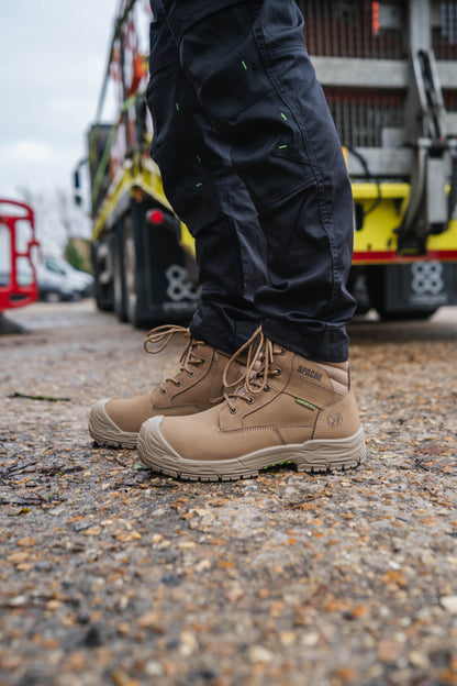 Apache Outback Side-Zipped Safety Boot