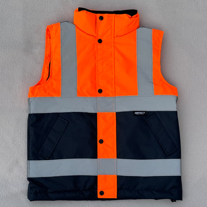 Kids Two-Tone Hi-Vis Bodywarmer