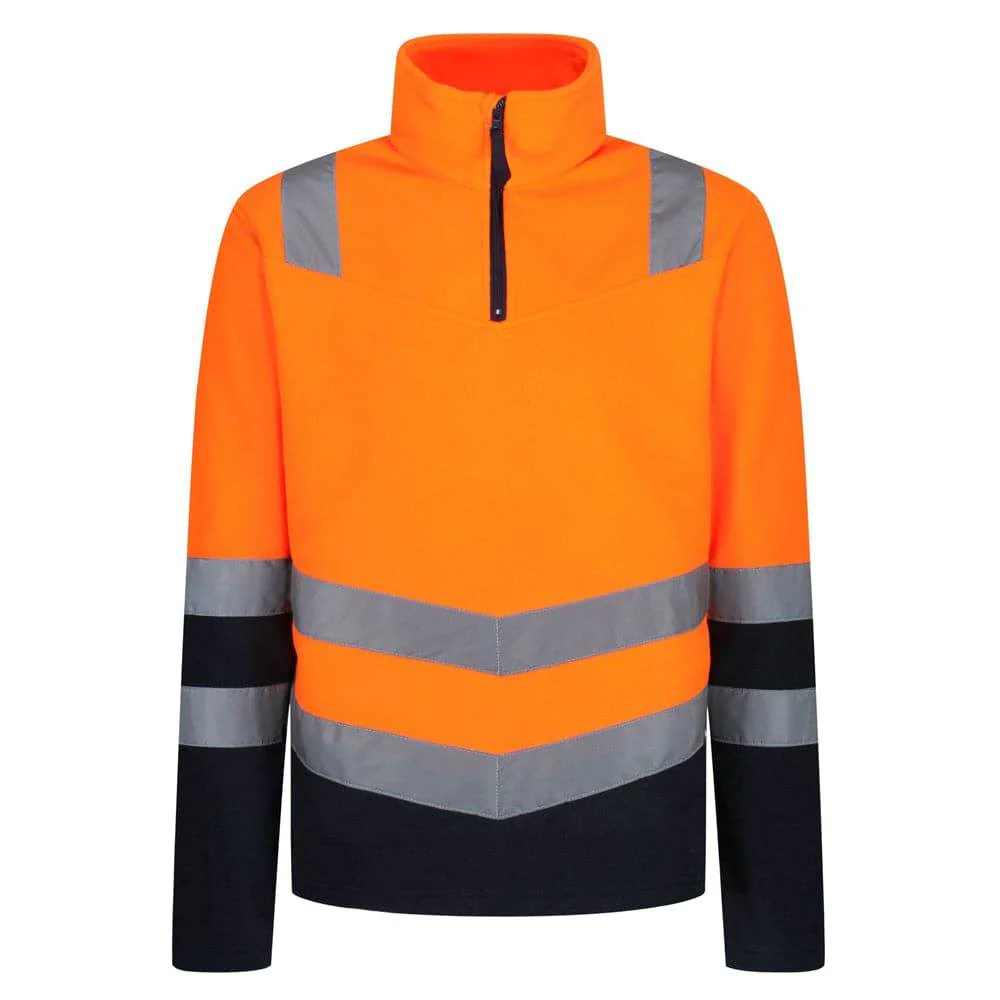Regatta Hi-Viz 1/4-zip Fleece