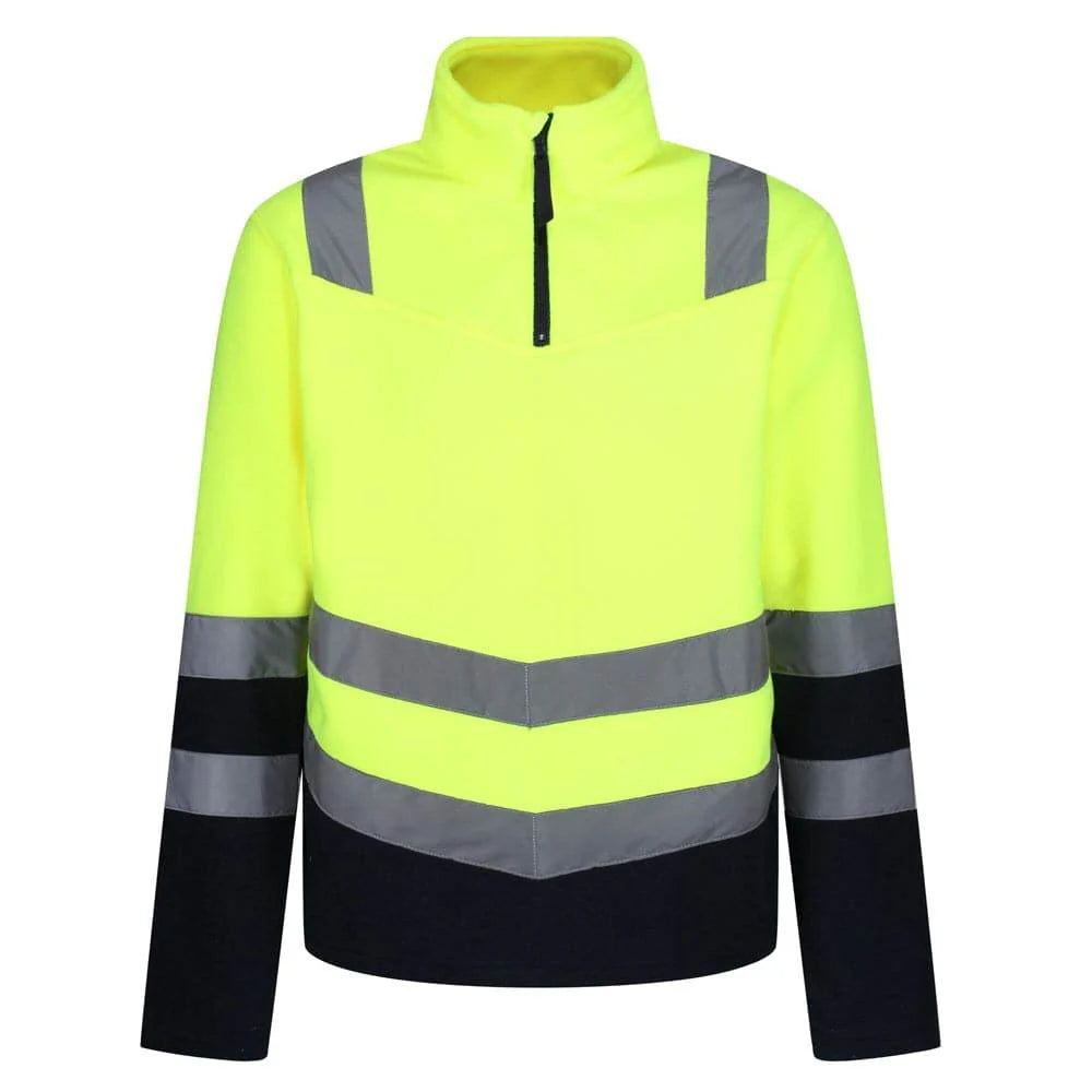 Regatta Hi-Viz 1/4-zip Fleece
