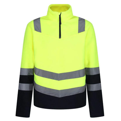 Regatta Hi-Viz 1/4-zip Fleece