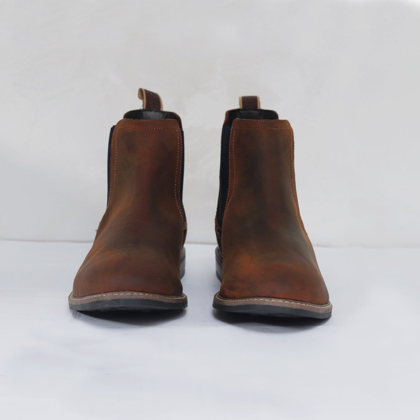 Kids Blacksmith Waxed Brown Chelsea Dealer Boots