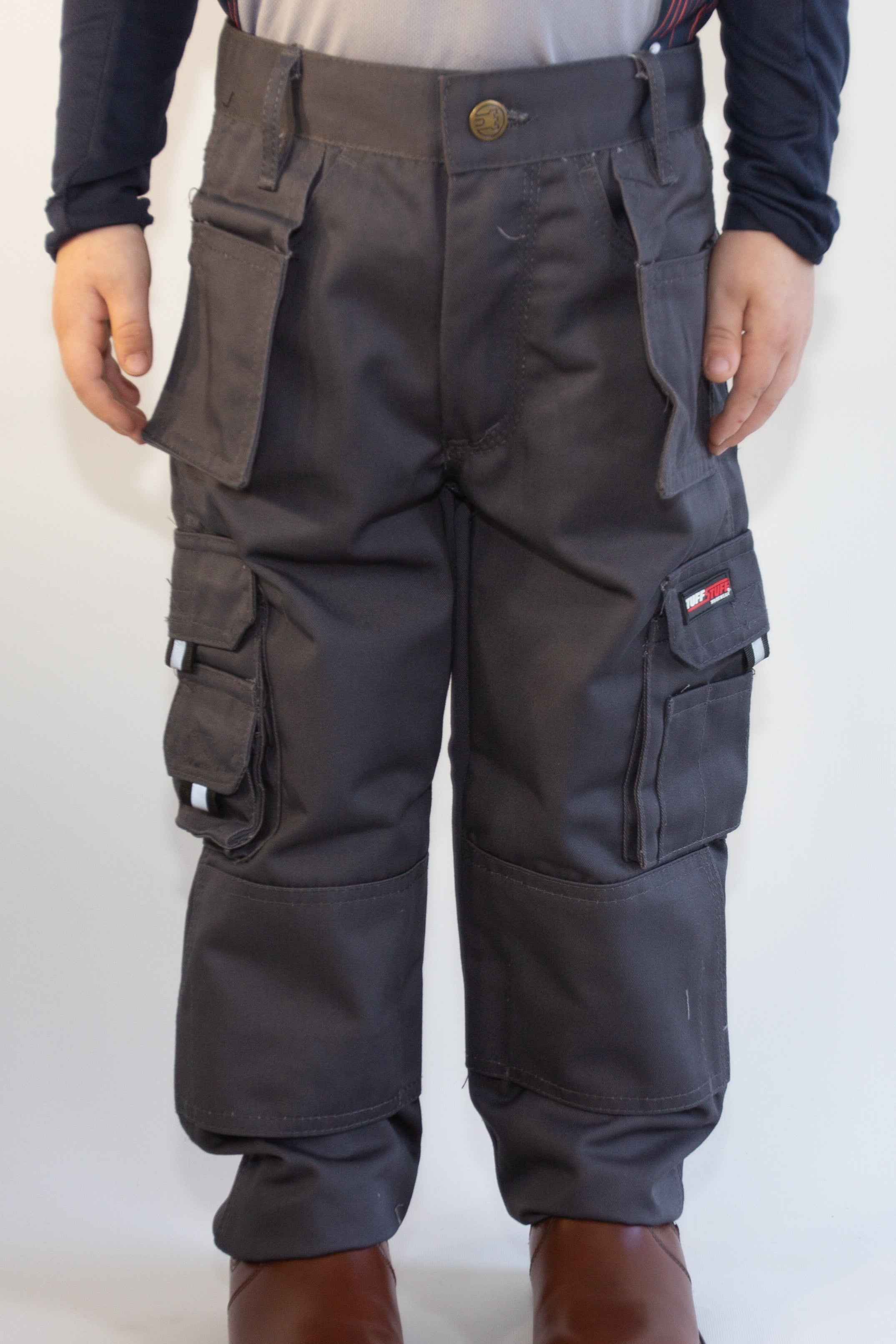 Mens Tuff Stuff Pro Work Workwear Trousers with Knee Pad Pockets And Knee  Pads  Gillicci Clothing
