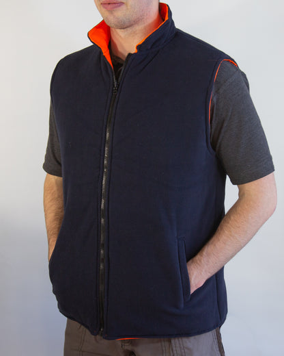 Hi-Vis Bodywarmer - Orange