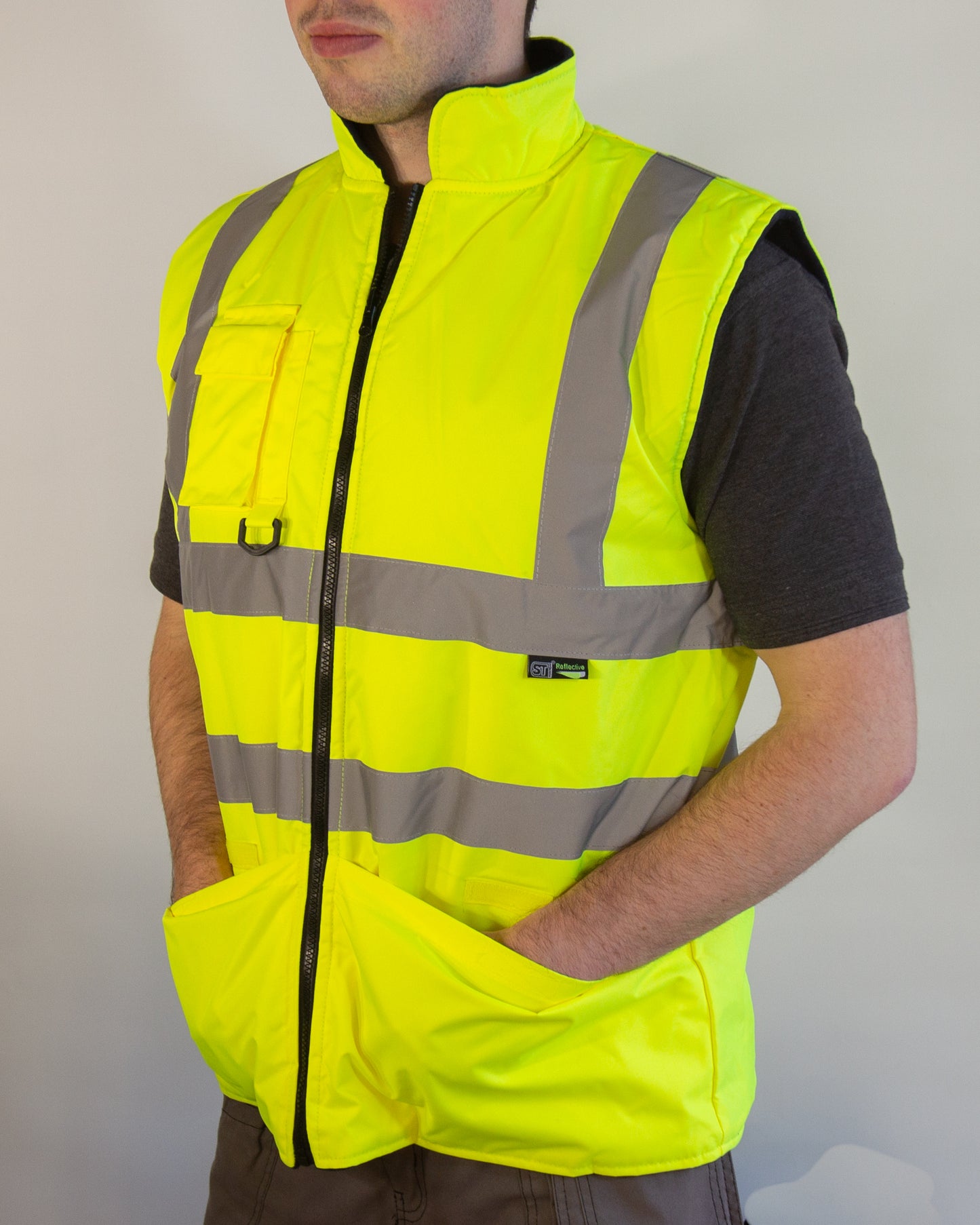 Hi-Vis Bodywarmer - Yellow